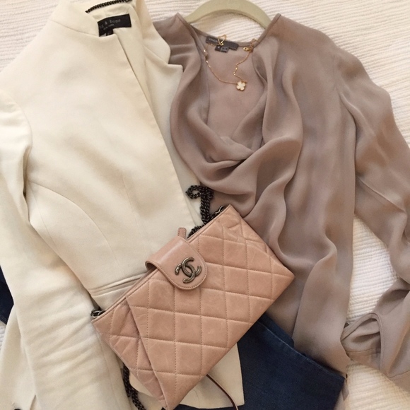 Vince Tops - Vince Silk Blouse